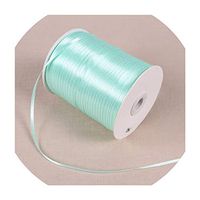 3mm Satin Ribbons 22 Meters/Lots DIY Handmade Crafts Supplies Wedding Birthday Party Decoration Gift Box Wrapping White Ribbons,Water Green