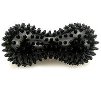 yuye-xthriv Gym Peanut Shape Spiky Trigger Point Muscle Pain Stress Relief Massage Ball Black