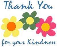 HotSaleStore Sticker Seals 48 Thank You for Your Kindness!!! Sticker Label Envelope Seals 1.2" Round