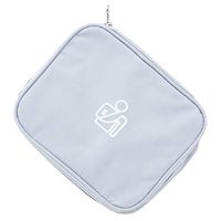 GloryMM Mini Outdoor First Aid Kit Bag Travel Medicine Package Emergency Kit Bags Medicine Storage Bag Small Organizer,Traumatism Wound Care Bag Gray