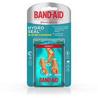 Band-Aid Brand Hydro Seal Blister Cushion Bandages, Variety Pack of Waterproof Blister Pads, 5 ct (2 Pack(5 ct))