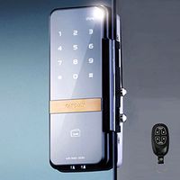 iRevo GATEMAN Shine Digital Remote Glass Lock for Single Door
