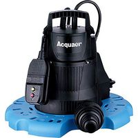 Acquaer Submersible Pool Cover Pump - 2,300 GPH, 1/4 HP, 1 1/4in. Port, Model Number PCP025