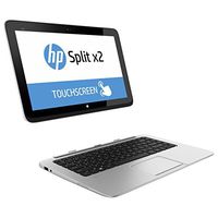 HP - Split X2 13-G210DX Ultrabook (Silver) - Intel Dual-Core i5-4202Y 1.60GHz - 4GB RAM - 128GB SSD - Webcam - Win 8.1 - 13.3-inch Touchscreen