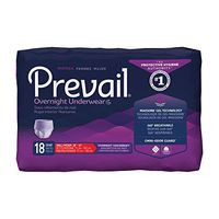Prevail Overnight Adult Underwear Pull On Small/Medium Disposable Heavy Absorbency, PWX-512 - Case of 72