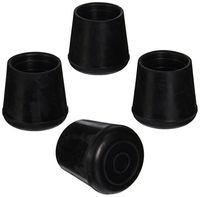 Mintcraft #219-2458 Blkn Rbr Leg Tip 1-1/8 Set of 4