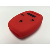Honda 3HPCOVERRED Red W/Black Lettering 3 Button Fob Cover Honda CR-V Accord Crosstour Coupe Sedan Civic Pilot Fit Odyssey CR-Z Insight