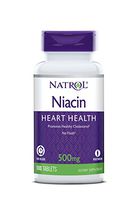 Natrol Niacin Time Release 500mg Tablets, 100-Count