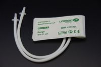 Double Hose Neonate Blood Pressure Cuffs, 5 Size Available, with Philips Neonate Connector (Size 3 (5-11cm) (2.4-4.3 inch))