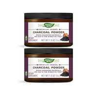 Nature's Way Activated Charcoal, 800 mg Charcoal per serving, Powder, BPA Free Packaging (Packaging May Vary), Pack of 2