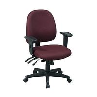 Ergonomic Chair with Ratchet Back, Multi Function Control, Adjustable Arms, Casters and Grade A Ico