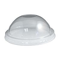 Dome Lid for 5 oz. Yocup Paper Ice Cream/Frozen Dessert Cups - 1000 Count