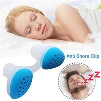 CWWHY Silicone Anti Snore Devices, Nasal Dilators Aiding Sleep, Snoring Relief & Breathing Air Purifier, 3 Packs