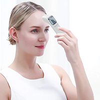 Forehead Thermometer, Infrared Accurate Forehead Thermometer Gun, Ear Thermometer, Non-Contact Infrared Digital Thermometer, Instant Reading for Baby Kids and Adults, Indoor and Outdoor