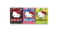 Hello Kitty Facial Pocket Tissue 6 Packs (3-Ply, 10 Sheets per Pack)