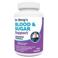 Dr. Berg’s Healthy Blood Sugar Support Supplements - 10 Powerful Ingredients - Helps with Cravings, 120 Capsules