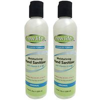 NewLife Hand Sanitizer with Vitamin E & B5 - Kills Germs Without Soap & Water - Refreshing Gel, Made in USA - 7.8 oz, 2 Pack