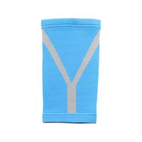 Women Elastic Nylon Knee Sleeve Compression Brace Kneepads for Running, Basketball, Volleyball, Hiking, Outdoor Knee Protector (Blue)