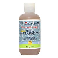 California Baby Eczema Shampoo and Body Wash (Therapeutic Relief) Skin Protectant for Hair, Face, Body | Organic Oatmeal and Calendula | Dry, Sensitive Skin | 8.5 oz.
