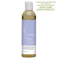 Organic Massage and Body Oil Now Known AS ORG Massage and Body Oil - 8 oz