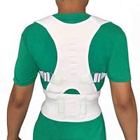 Posture Corrector Corset Male Female Adjustable Magnetic Back Brace Belt Lumbar Support Straight Shoulders