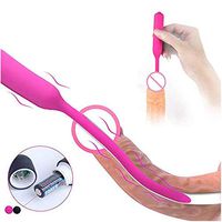 Adabran Multi Speeds Silicone Uřêthřal Sounds Waterproof V-íbráting Péniś Plug Massager for Men