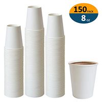 Paper Cups, 150 Pack 8 Oz Paper Cups, Paper Coffee Cups 8 Oz, Hot Cups Paper Coffee Cups Paper Cups 8 Oz Water Paper Cups Paper Coffee Cups 8 Oz Coffee Cups 8 Oz Paper Cups Water Cups Paper Cups