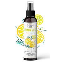 Lemon Zest Linen and Room Spray | Natural Aromatic Mist | Lemon & Rosemary Essential Oils| Bathroom Spray, Air Freshener, Pillow Mist, Sleep Spray