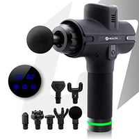 Healthlab Massage Gun Deep Tissue Percussion Muscle Massager, Professional 20 Speeds Handheld Trigger Point Massager for Pain Relief Relaxation, Portable Cordless Massage with Rechargeable Battery