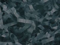 2oz Bag Solid Black Gift Basket Shred Shredded Tissue Paper Filler Display Bedding nfLG -32