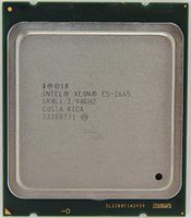 Intel Xeon E5-2665 8 Core Processor 2.40 GHz 8.0 GT/S 20MB Smart Cache TDP 115W SR0L1 BX80621E52665