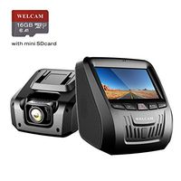 Welcam Car Dash Cam, Dashboard Onboard Camera Camcorder Driving Video Recorder Full 1080P Starlight Night Vision