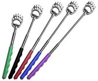 RMS 5 Pack Telescoping Back Scratcher - Extendable Telescope Back Scratchers - Bear Claw Metal Telescopic Backscratcher Eliminating Back Itching in Black, Blue, Green, Purple, Red Color