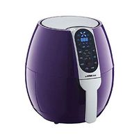 GoWISE USA GW22651 3.7-Quarts Programmable Air Fryer with 8 Cook Presets (Plum), Qt