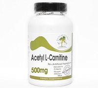 Acetyl L-Carnitine 500mg ~ 100 Capsules - No Additives ~ Naturetition Supplements
