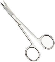 Iris Scissors, Curved, 4 ½"