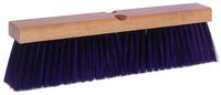 Weiler 42026 24" Block Size, Maroon Polypropylene Fill, Garage Brush With Wet Or Dry Sweeping