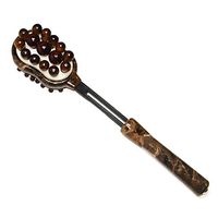 Kedelak Massage Knock Hammer，Massage Hammer Meridian Beat Retractable Health Hammer Wooden Massage Hammer Back Knock Multifunctional Stretchable Health-Preserving Body Relaxation Massager