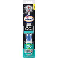 Spinbrush Truly Radiant Size 1ct Arm & Hammer Truly Radiant Spinbrush 1ct