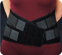 Supportec Lumbosacral, 9" to 4"
