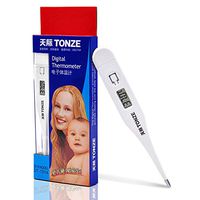ZAKASA Digital Thermometer, Basal Body Head Rectal and Oral Thermometer for Adults and Baby, Precision Thermometer for Fever Accurate and Fast Readings