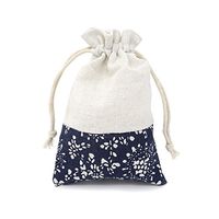 Honbay 20PCS 4 X 6 inch Burlap Bags Gift Bags Linen Jewelry Bags Candy Bags with Drawstring for Wedding,Party Favors, Arts & Crafts Projects