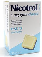 Nicotrol Nicotine Gum 4mg Classic Flavor 10 Boxes 1050 Pieces