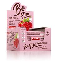 Nutrend Be Slim 30% Protein Bar 20x35g Raspberry Low Sugar, High Fibre, Green Tea and Real Chocolate Milk