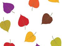 Special Occasion Cello Rolls - 30"x100' Crunchy Leaves Cello Roll 1.0 mil (3 Rolls) - WRAPS-CR30CL