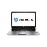 HP EliteBook 725 G2 12.5" LED Notebook - AMD A-Series A6 Pro-7050B 2.20 GHz - Black - 4 GB RAM - 500 GB HDD - AMD Radeon R6 - Windows 7 Professional 64-bit - 1366 x 768 Display - Bluetooth - J5N99UT#ABA