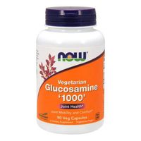 Vegetarian Glucosamine, 1000 Mg 90 Veg Caps by Now Foods (Pack of 4)