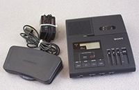 Sony Bm840 Bm-840 Microcassette Transcription Transcriber Machine 2-speeds