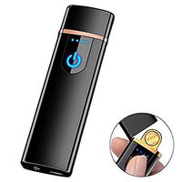 Lighter USB Rechargeable， Windproof Electronic Lighter