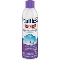 Laundry Starch Spray, Faultless Heavy Lavender Spray Starch 20 oz Cans for a Smooth Iron Glide on Clothes & Fabric Even Spray, Easy Iron Glide, No Reside (Pack of 3)
